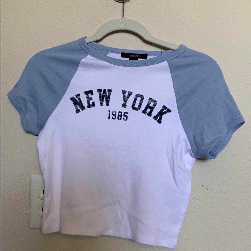 baseball tee from forever 21